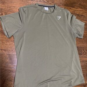 Gymshark Men's Olive T-Shirt